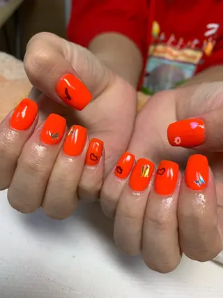 ネイル rukianail 新里のネイルデザイン