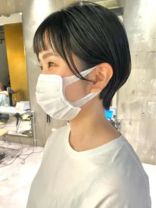 ショート すぎもと さき⚡️ 朝ラク・*パーマのヘアスタイル