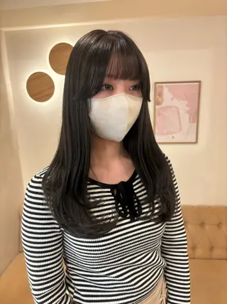 ロング カラー 暖色/ミルクティー/ レイヤー/yuriaのヘアスタイル