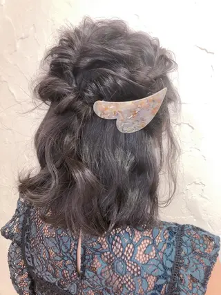 ミディアム カラー ヘアアレンジ tocca八王子 AYAKAのヘアスタイル