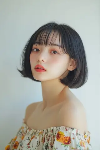 ミディアム カラー//了戒美希 //伊勢原のヘアスタイル