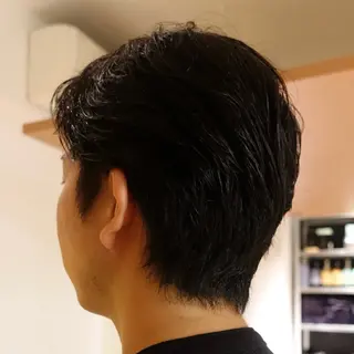 メンズ マツザキ メグミのヘアスタイル