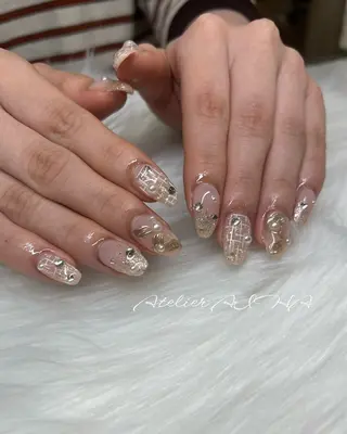 ミディアム アトリエAIHA所属・アトリエAIHA★ フィルイン推奨サロンのネイルデザイン