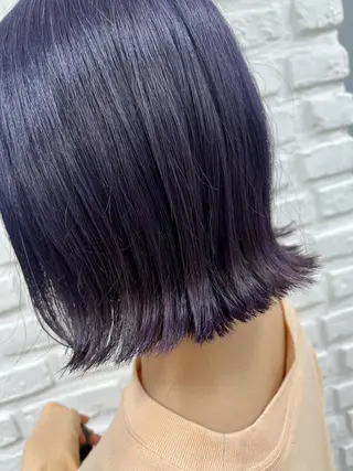 ミディアム カラー 【暖色カラー特化】 中山由梨のヘアスタイル