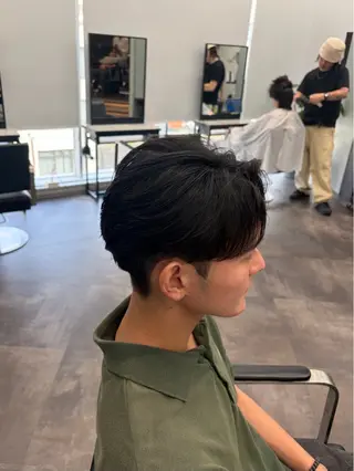 ミディアム メンズ メンズ特化🔥　齋藤 航のヘアスタイル