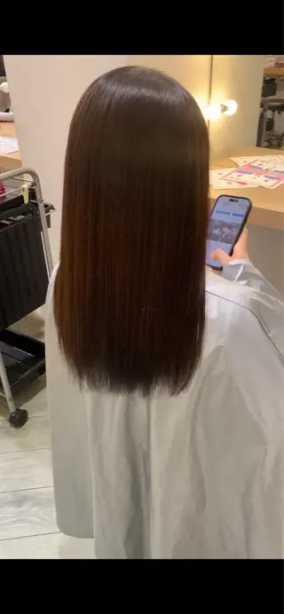 セミロング グッドネイバーズ銀座所属・伊藤 鳳雅のヘアスタイル