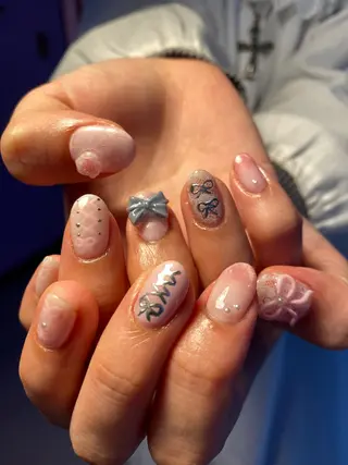 ネイル NICO nail　三軒茶屋店　ネイル＆アイラッシュ所属・oichan 𖦹°‧のネイルデザイン