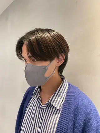 メンズ 韓国ヘア/そら レイヤー透明感カラーのヘアスタイル