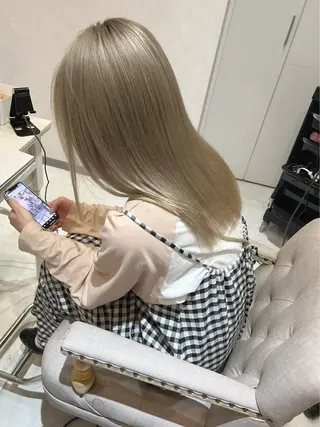 ロング 髙橋 恵永のヘアスタイル