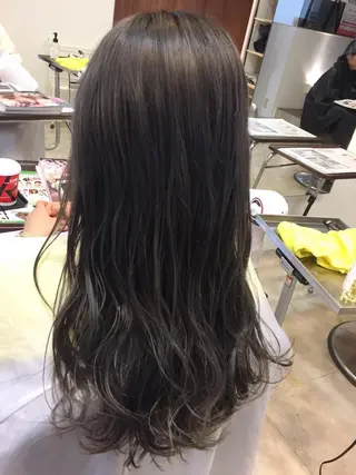 ロング メンズパーマ/難波/ 心斎橋　室園亮佑のヘアスタイル