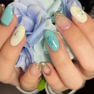 ネイル nail　milky 〜深夜にもネイル〜のネイルデザイン