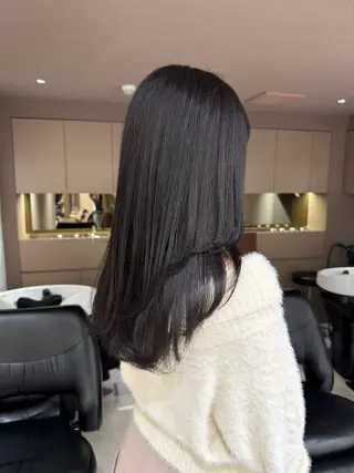 ロング カラー ⭐️圧倒的透明感 カラー⭐️/sayuのヘアスタイル