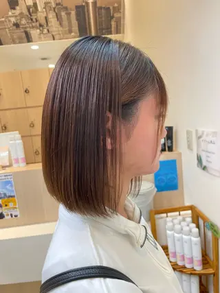 ミディアム 似合わせショート 鈴木豊のヘアスタイル