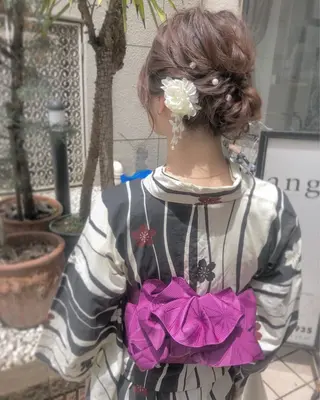 ヘアアレンジ 佐藤 奈佳子 サトウ ナカコのヘアスタイル