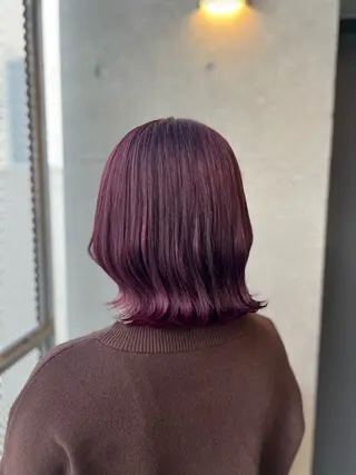 ミディアム 【DEST】 KAHOのヘアスタイル