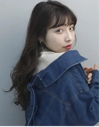 セミロング カラー 🍊千葉 未来🍊店長のヘアスタイル