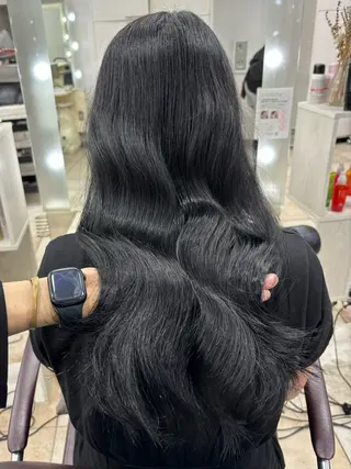 セミロング カラー Roi【ロイ】所属・マンツーマン施術🩶 𝓚𝓪𝓲𝓽𝓸のヘアスタイル