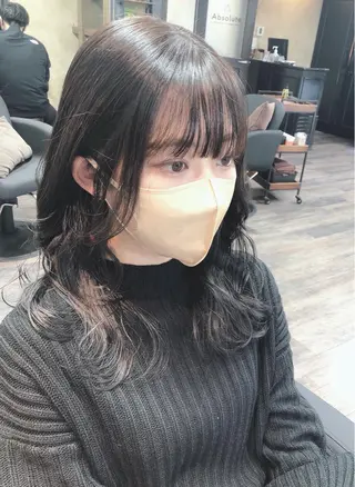 ロング カラー ヘアアレンジ 🤍清楚系 韓国レイヤー🤍拓朗のヘアスタイル