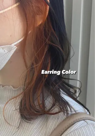 ミディアム カラー 韓国ヘア/髪質改善 /艶カラー/sahoのヘアスタイル