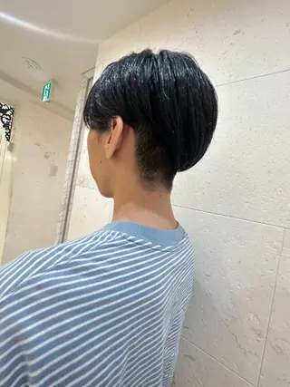 ミディアム 安田 柚月のヘアスタイル