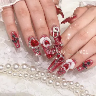 ネイル 🎀 Mayu 🎀痛ネイルのネイルデザイン