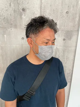 パーマ メンズ _WHITE浜松店 もえかのヘアスタイル