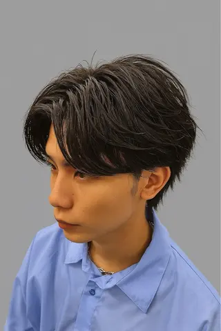 メンズ フェザーパーマ職人 🪽yutoのヘアスタイル