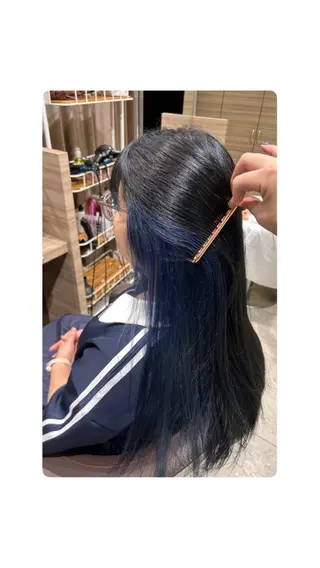 カラー 塚下 怜菜のヘアスタイル
