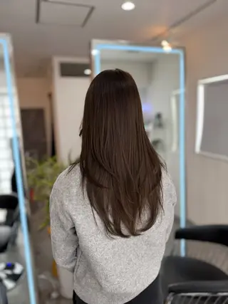 ロング カラー ARARE HAIR みゆきのヘアスタイル