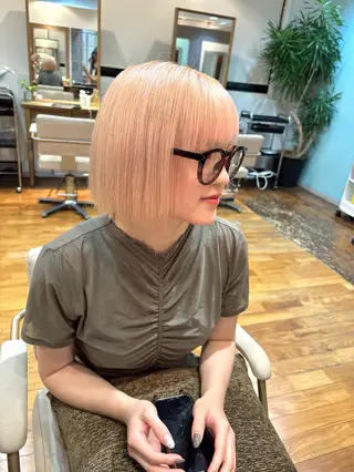 カラー 榎本 紀美／カット無料のヘアスタイル