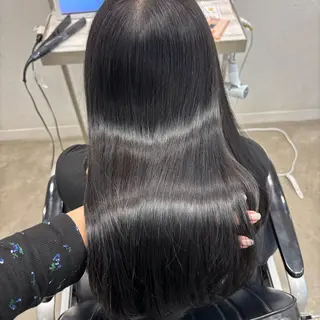 ロング カラー 髪質改善ストレート /暖色カラー🎀🪞のヘアスタイル