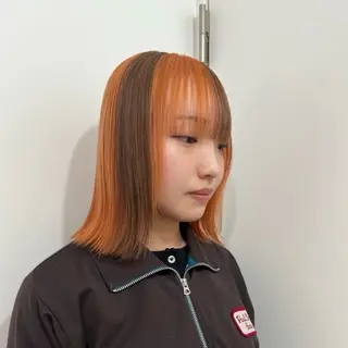 カラー 透明感艶カラー💎 あやめ🎀のヘアスタイル