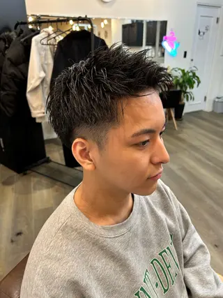 メンズ メンズ特化/ショート /ツイスパ/結希のヘアスタイル