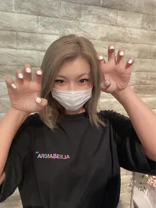 ネイル 毛穴改善/脱毛 ネイル 川上久仁子のエステ・リラクイメージ