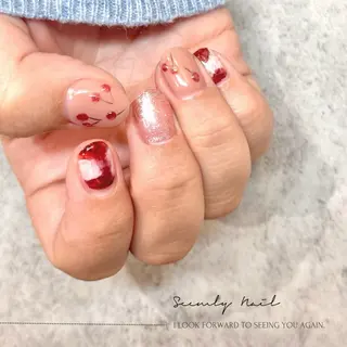 ネイル Seemly 千田町店所属・フラワーパラジェル 🌸シームリーエミのネイルデザイン