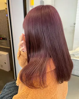 ミディアム カラー ヘアアレンジ ボブ×柔らかいカラー 🩰misaki𓍼のヘアスタイル