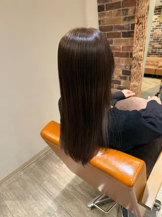 ロング カラー パーマ AROMAhair 🩵AYAKOのヘアスタイル