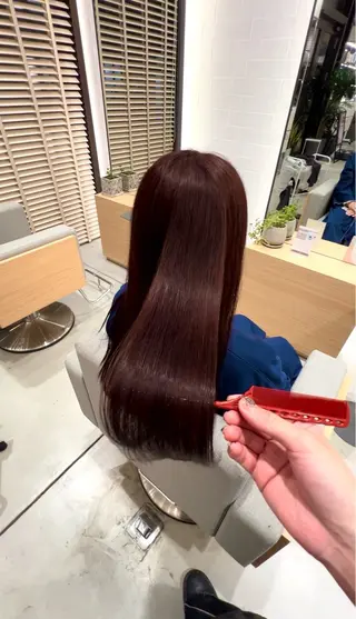 ロング カラー 髪質改善/ブリーチ 特化🧡‬‪田中颯士のヘアスタイル