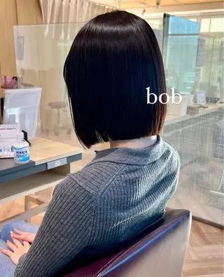 ショート 加納千華 /ボブ/ぱつっとボブのヘアスタイル