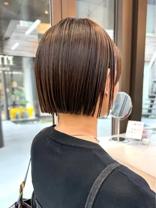 ショート mee.表参道所属・ボブ/ショート /パーマ/shinのヘアスタイル