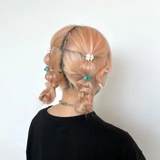 ばんちなつ / ボブ/透明感カラーのヘアスタイル