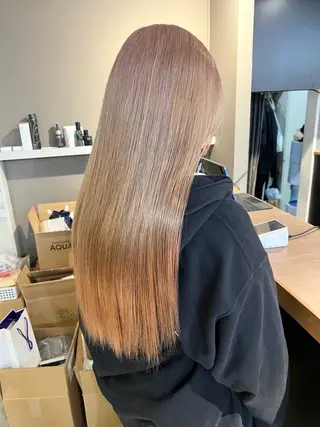 ロング カラー daiki 原宿のヘアスタイル