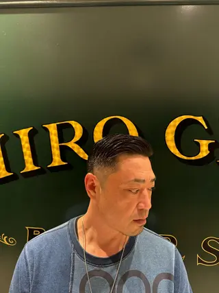 ショート ヒロ銀座バーバーショップ名古屋本店所属・小島 優奈のヘアスタイル