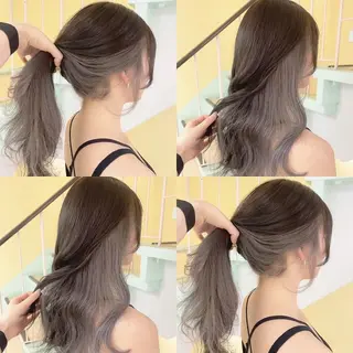 カラー 渋谷:インナーカラー ／🍒エリカ🍒のヘアスタイル