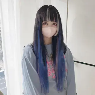 ロング カラー ヘアアレンジ ar+ ❤︎ maiのヘアスタイル