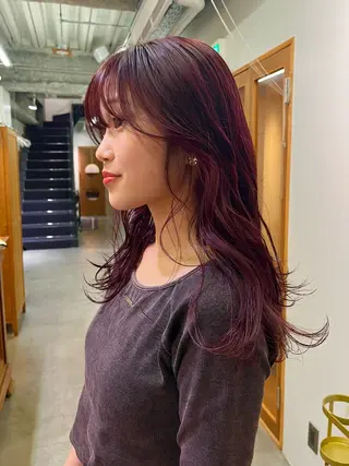 カラー 安藤 琢真のヘアスタイル