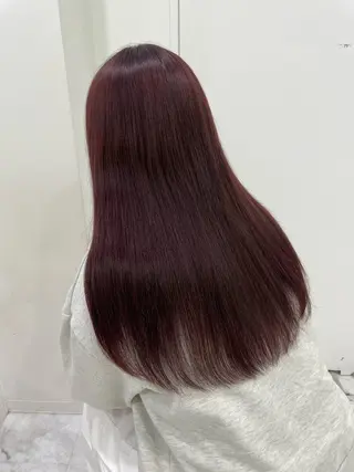 カラー ガーリー/暖色カラー 🎀MEARI🩰のヘアスタイル