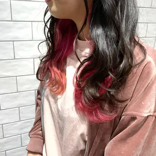 ロング カラー 原山 直人のヘアスタイル