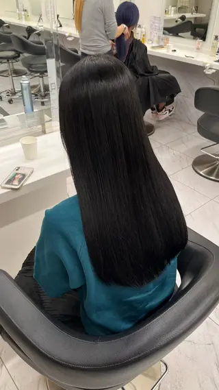 ロング カラー ヘアアレンジ 透明感/横浜/ 白髪染め🍀山口陽亮のヘアスタイル