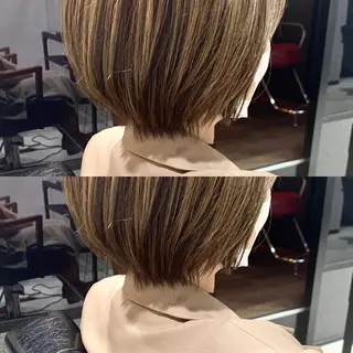 ショート カラー ヘアアレンジ 岡崎勇人/レイヤー/ 韓国/ケラチンTRのヘアスタイル